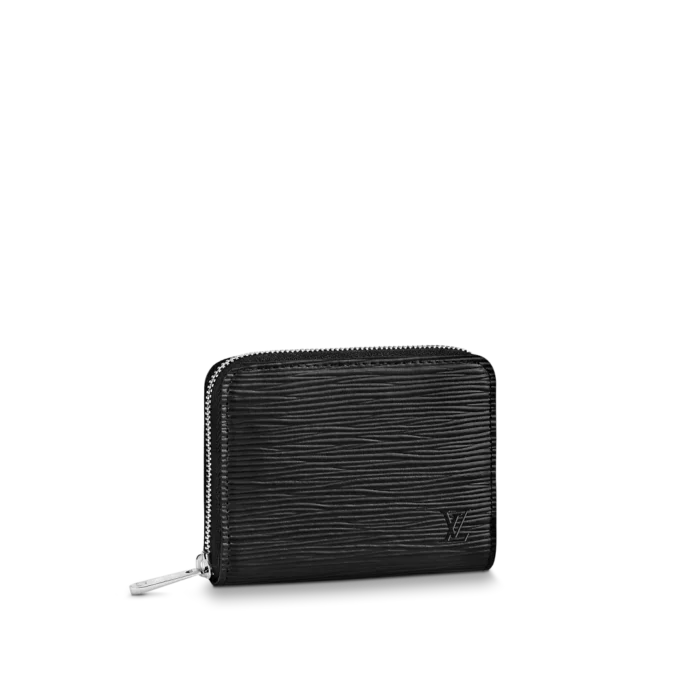 LOUIS VUITTON ZIPPY COIN PURSE BLACK M60152
