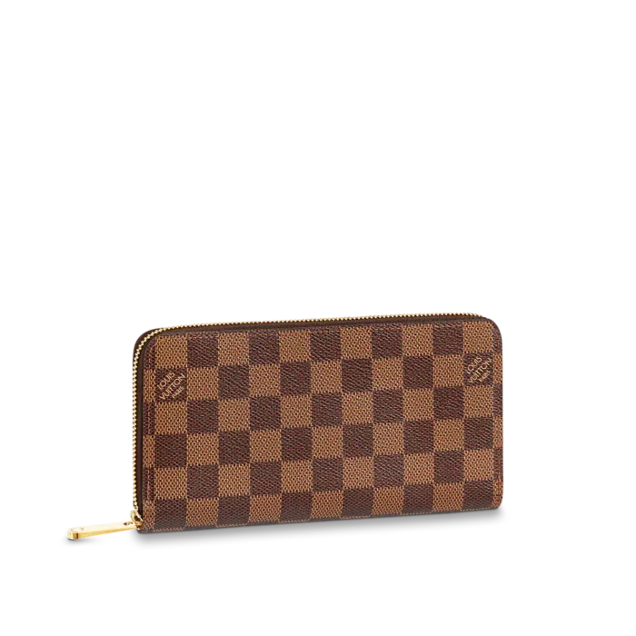 LOUIS VUITTON ZIPPY WALLET DAMIER EBENE N60046
