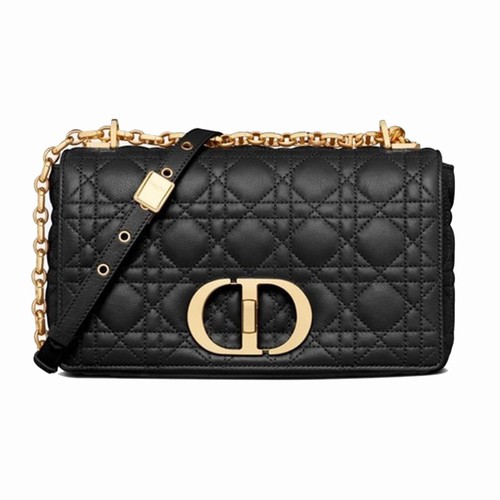 DIOR LARGE CARO IN BLACK BAG 28CM M9243UWHC
