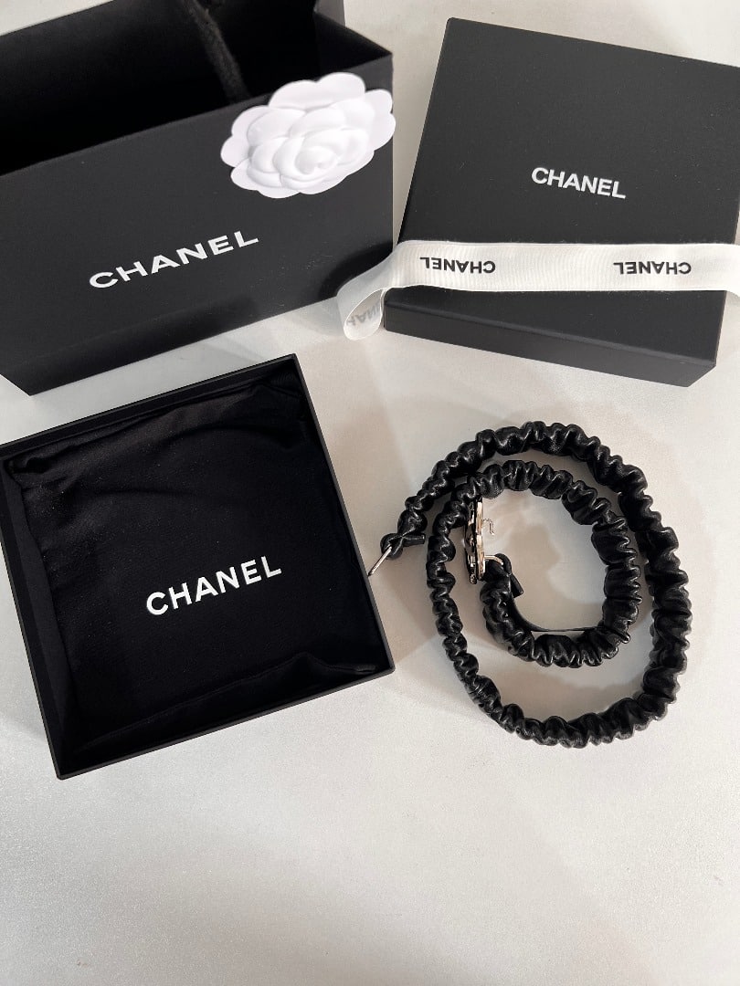 CHANEL CC SILVER BELT 30MM - Image 6