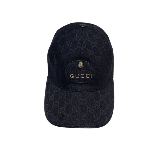 GUCCI GG CANVAS BASEBALL HAT BLACK