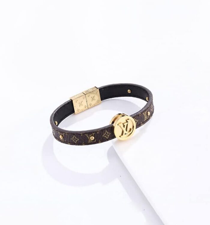 Alternative view of LOUIS VUITTON CIRCLE REVERSIBLE BRACELET MONOGRAM BLACK M6173F