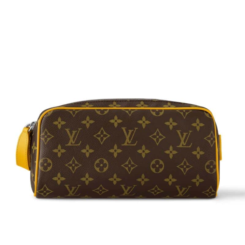 LOUIS VUITTON DOPP KIT SAFRAN YELLOW 27CM M12643