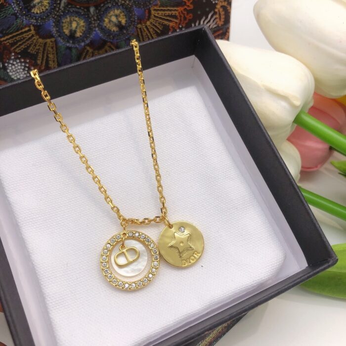 DIOR GOLD NECKLACE