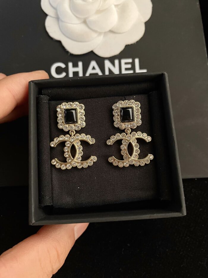 Alternative view of CHANEL CC EARRINGS