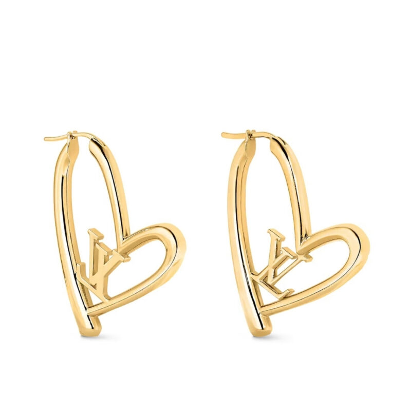 LOUIS VUITTON FALL IN LOVE EARRINGS GM M00464