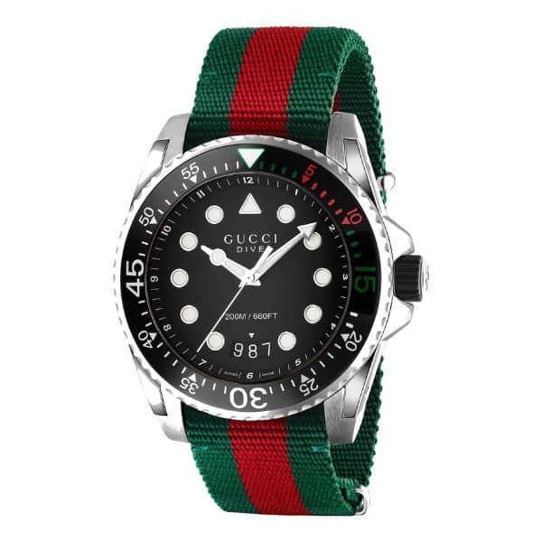 GUCCI DIVE WATCH 45MM 561680 I1820 8652