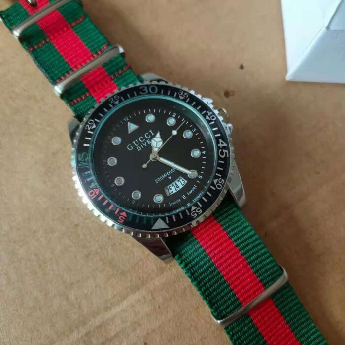 Alternative view of GUCCI DIVE WATCH 45MM 561680 I1820 8652