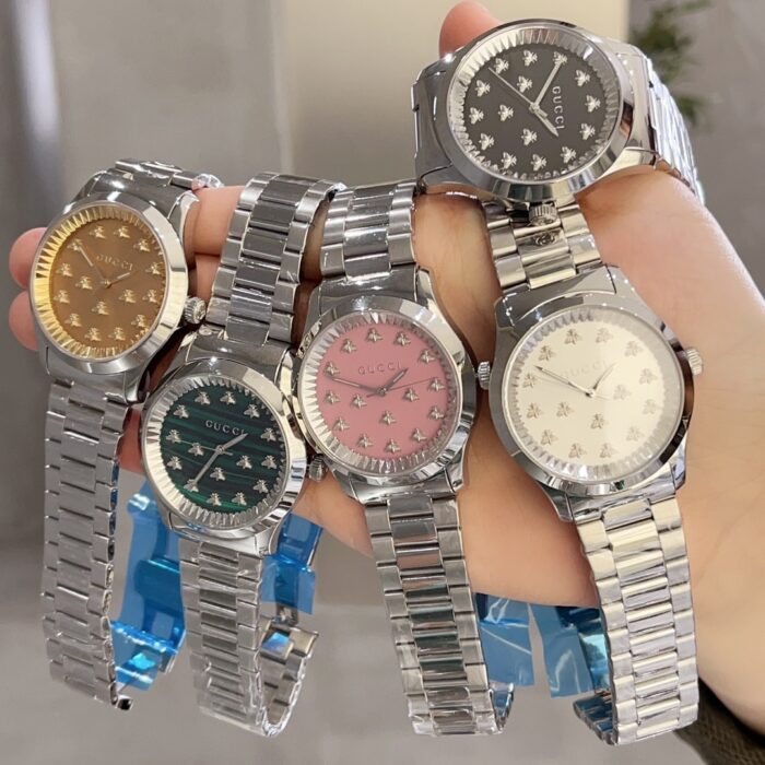 Alternative view of GUCCI G TIMELESS AUTOMATIC BLACK DIAL 38MM YA126283