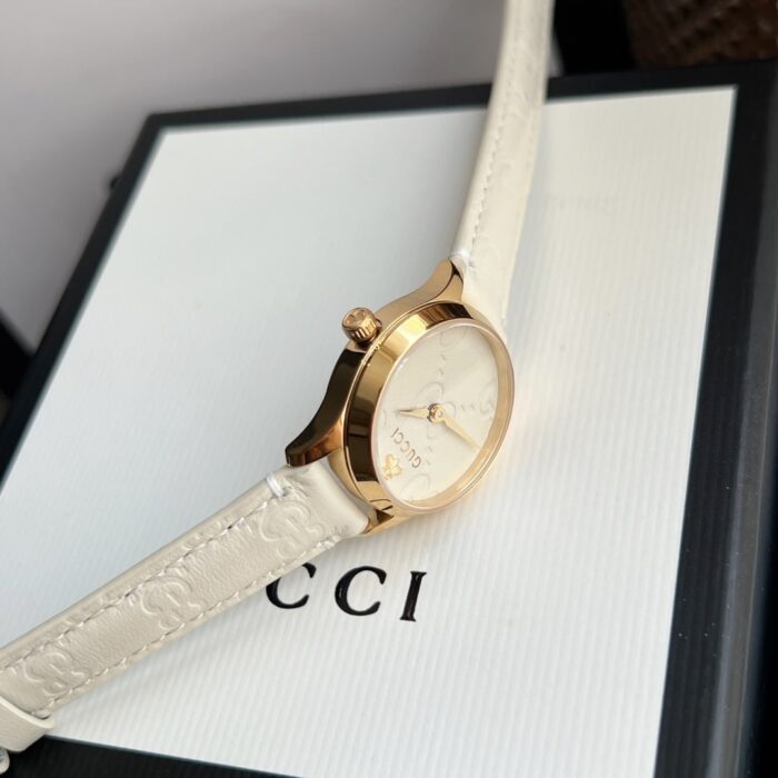 Alternative view of GUCCI G TIMELESS WATCH WHITE DIAL 27MM