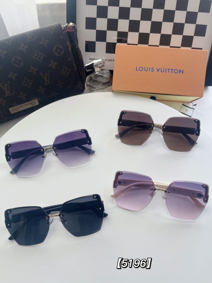 Alternative view of LOUIS VUITTON RIMLESS GRADIENT WHITE SUNGLASSES