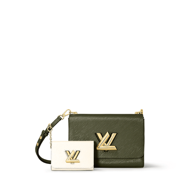 LOUIS VUITTON TWIST PM 19CM BLACK AND WHITE M59884