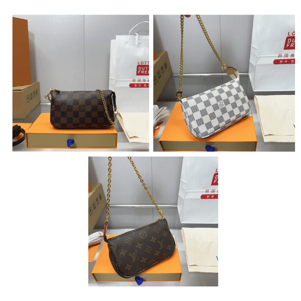 Alternative view of LOUIS VUITTON POCHETTE ACCESSOIRES MONOGRAM 17CM WITH CHAIN M58009