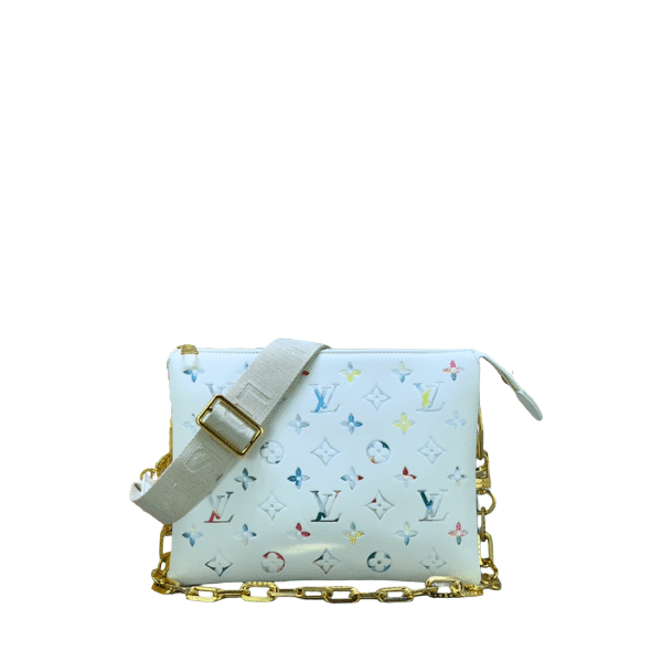 LOUIS VUITTON BOLSO COUSSIN PM LIGHT CREAM 26CM M21209