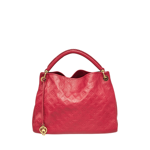 LOUIS VUITTON ARTSY MM 47CM RED M41066