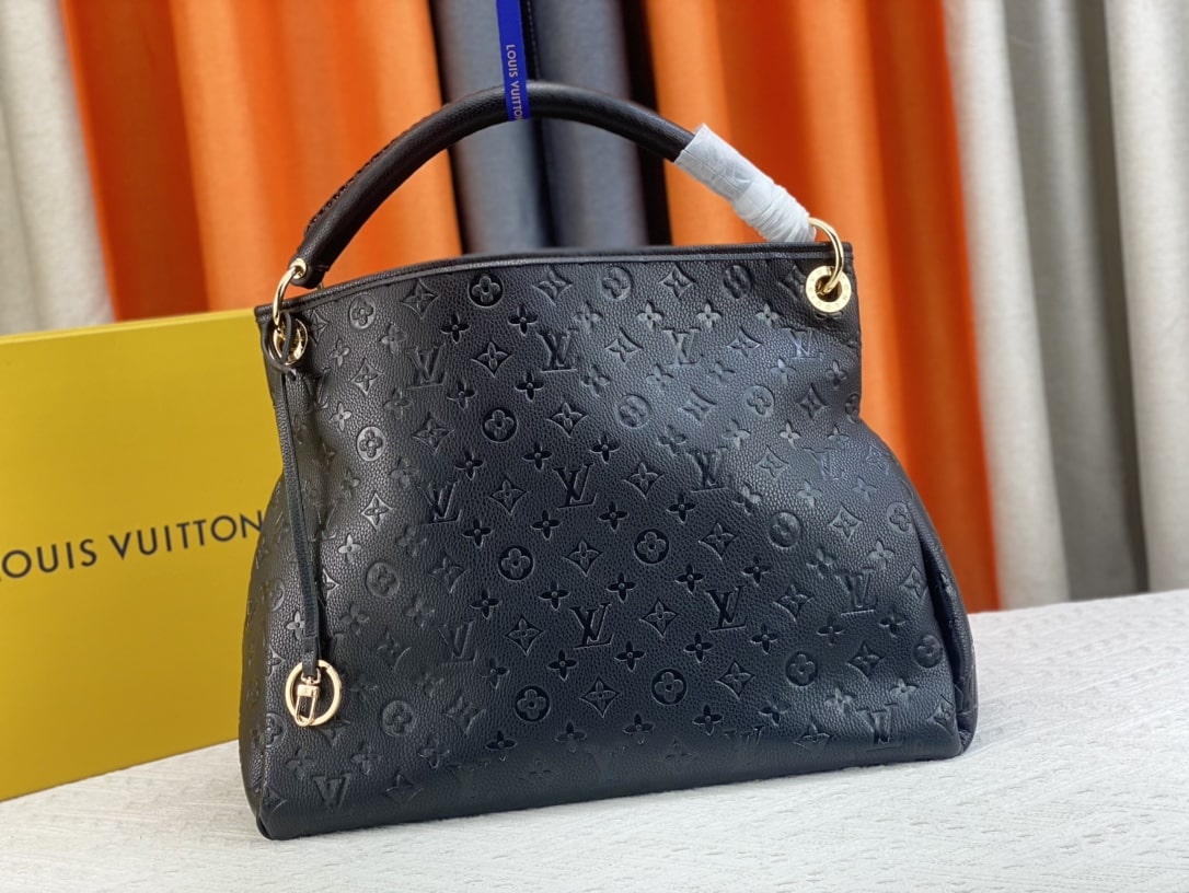LOUIS VUITTON ARTSY MM 47CM BLACK M41066 - Image 8
