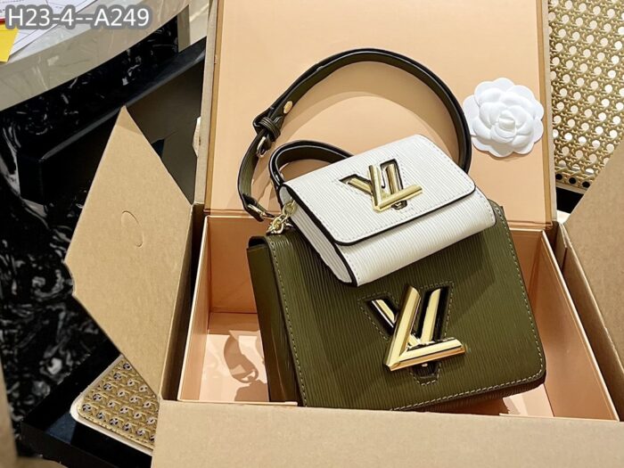 Alternative view of LOUIS VUITTON TWIST PM 19CM BLACK AND WHITE M59884