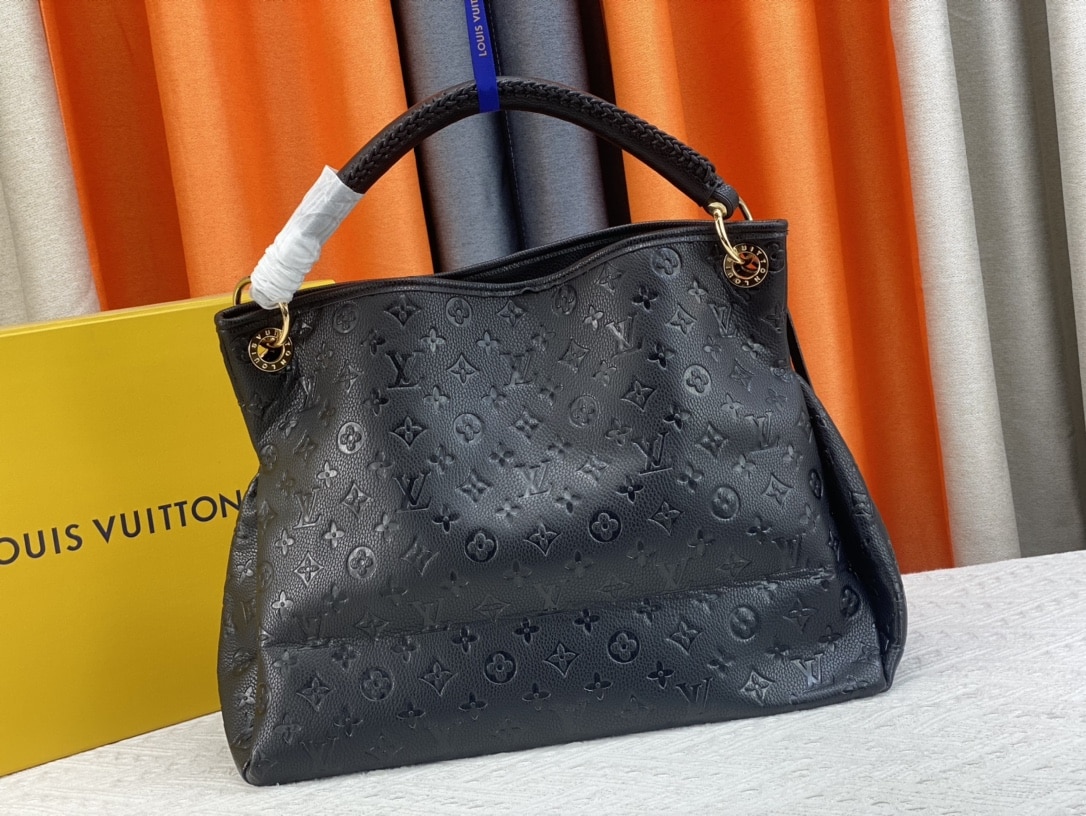 LOUIS VUITTON ARTSY MM 47CM BLACK M41066 - Image 6
