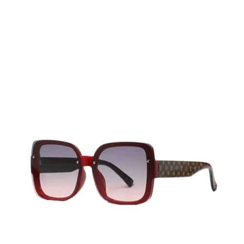 LOUIS VUITTON GRADIENT RED SQUARE SUNGLASSES