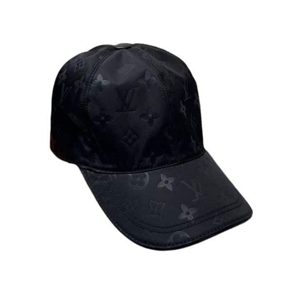 LOUIS VUITTON MONOGRAM CAP BLACK