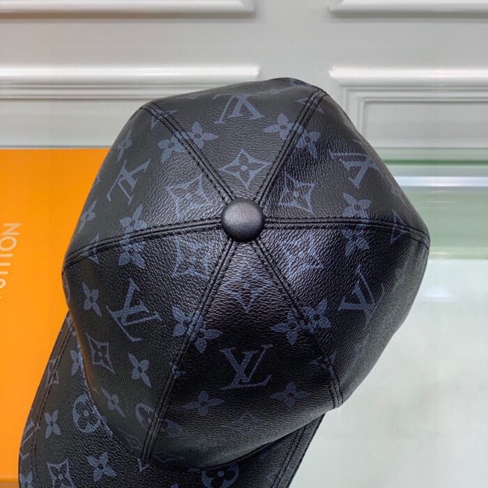 Alternative view of LOUIS VUITTON MONOGRAM COATED CANVAS CAP BLACK