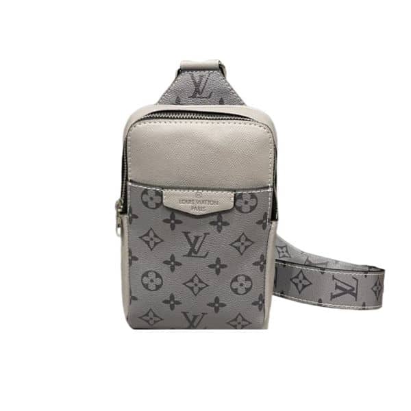 LOUIS VUITTON OUTDOOR SLING BAG GREY 21CM