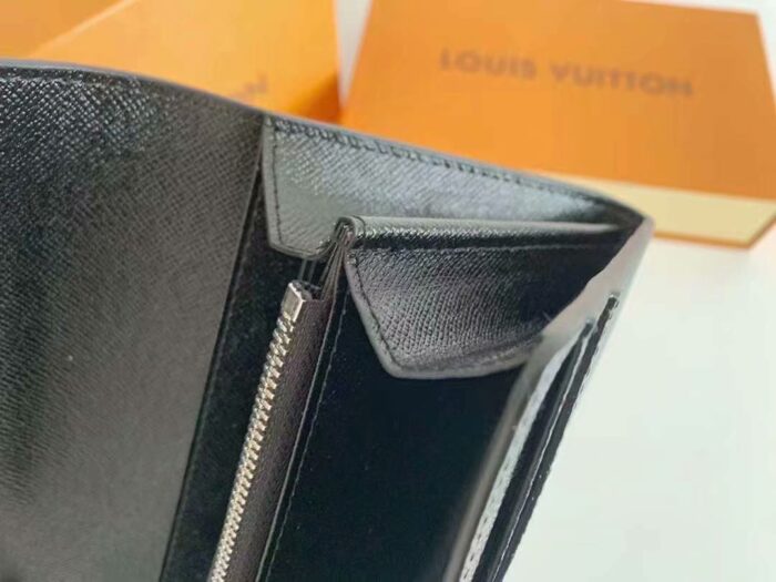 Alternative view of LOUIS VUITTON EMILIE WALLET DAMIER BLACK 19CM