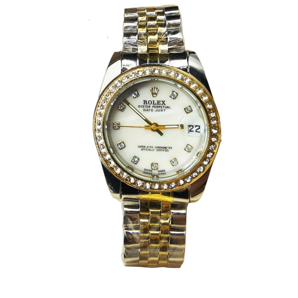 ROLEX LADY DATEJUST DEMI WHITE 31MM 278383RBR 0020