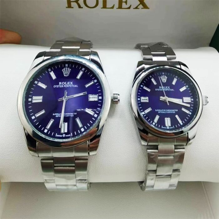 Alternative view of ROLEX OYSTER PERPETUAL NAVY BLUE 41MM 124300 0003
