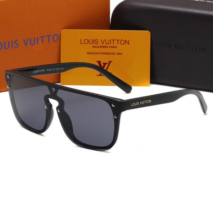Alternative view of LOUIS VUITTON WAIMEA SONNENstrongRILLE strongLACK SUNGLASSES