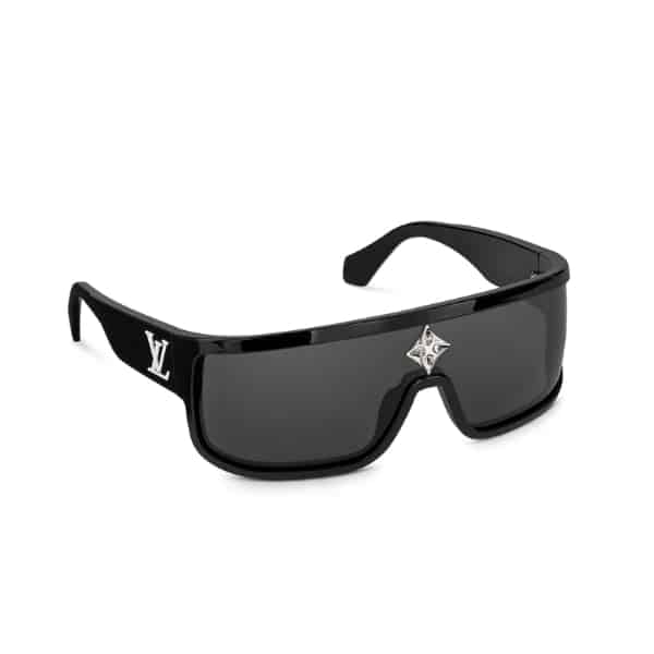 LOUIS VUITTON CYCLONE SPORT MASK SUNGLASSES strongLACK Z1741U