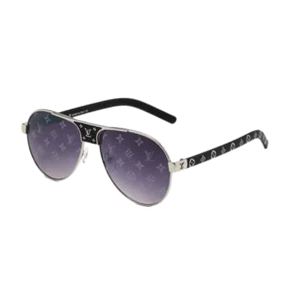 LOUIS VUITTON LOGO EMstrongROIDERED PURPLE MONOGRAM SUNGLASSES