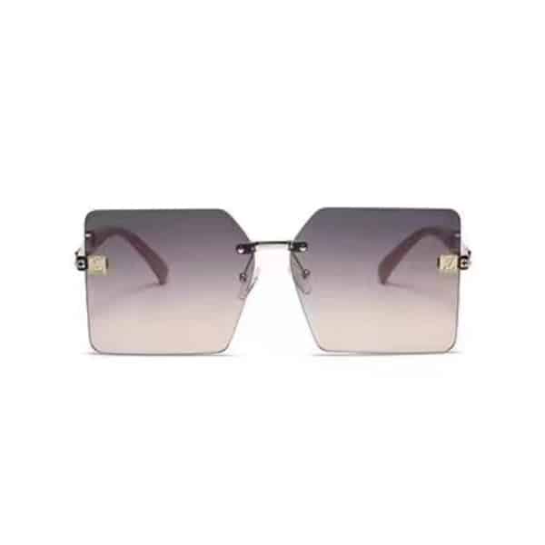 LOUIS VUITTON ONE SQUARE PURPLE AND PINK SUNGLASSES