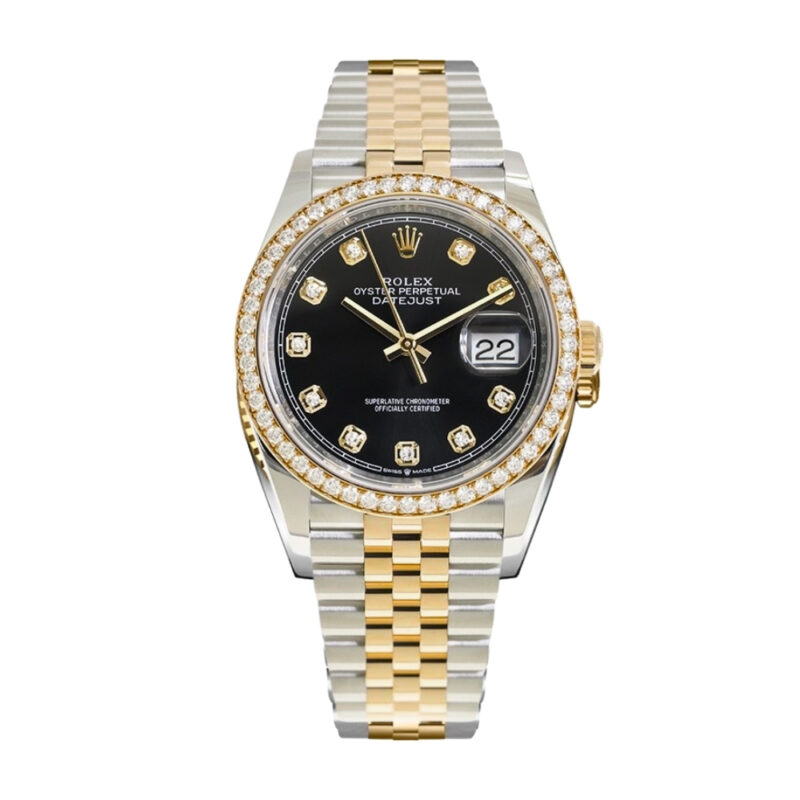ROLEX LADY DATEJUST DEMI BLACK 31MM 278383RBR 0020