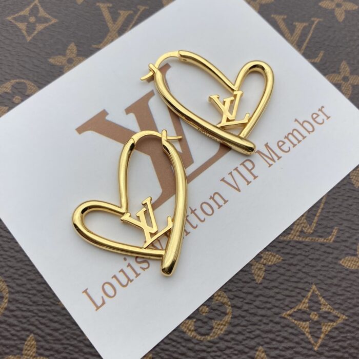 Alternative view of LOUIS VUITTON FALL IN LOVE EARRINGS GM M00464