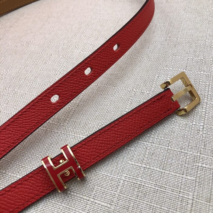 Alternative view of HERMES POP H 15 BELT RED 15MM