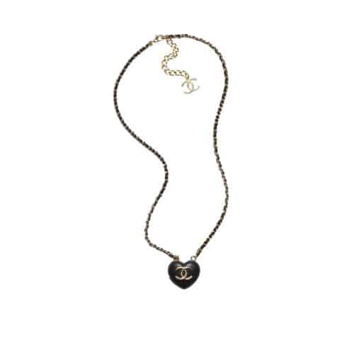 CHANEL AND GOLD METAL NECKLACE  AB9463 B09327 NK812