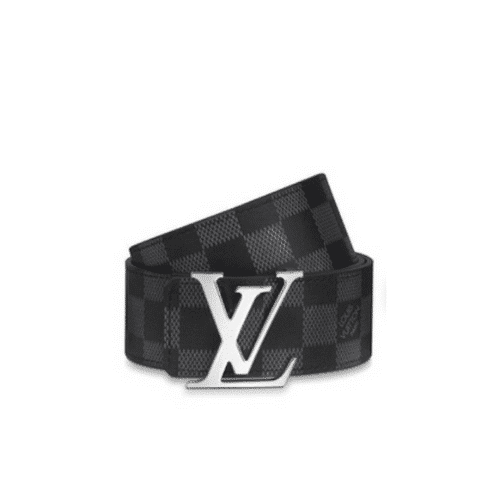 LOUIS VUITTON LV CEINTURE INITIALES REVERSIBLE SILVER 4CM