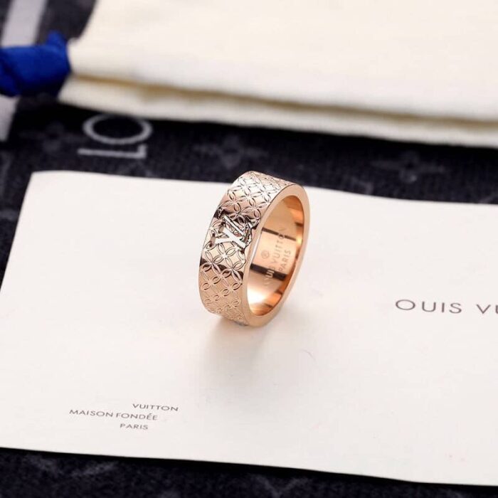 Alternative view of LOUIS VUITTON ROSE GOLD RING
