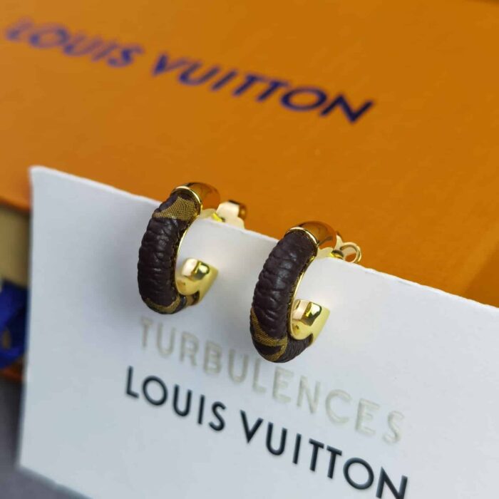 Alternative view of LOUIS VUITTON WILD MINI HOOP EARRINGS M00474
