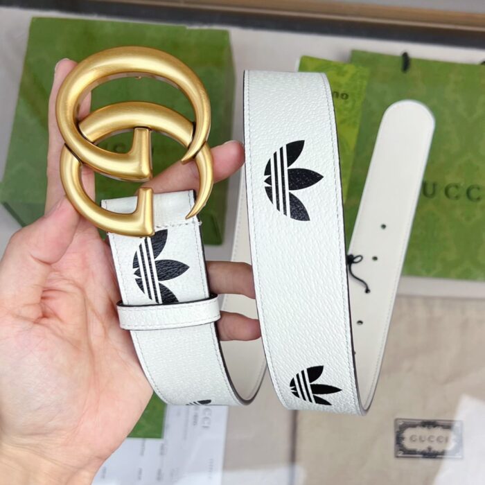 Alternative view of GUCCI x ADIDAS GG MARMONT BELT 4CM‎ 406831 U4DAT 8845