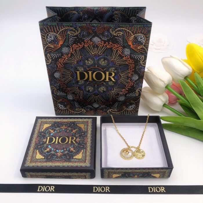 Alternative view of DIOR GOLD NECKLACE