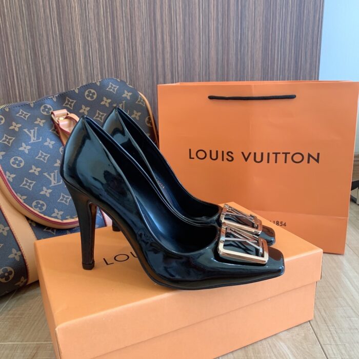 Alternative view of LOUIS VUITTON MADELEINE PUMPS BLACK 1A65KZ