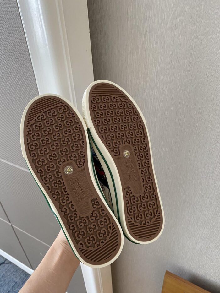 Alternative view of GUCCI TENNIS 1977 DORAEMON SNEAKER WHITE