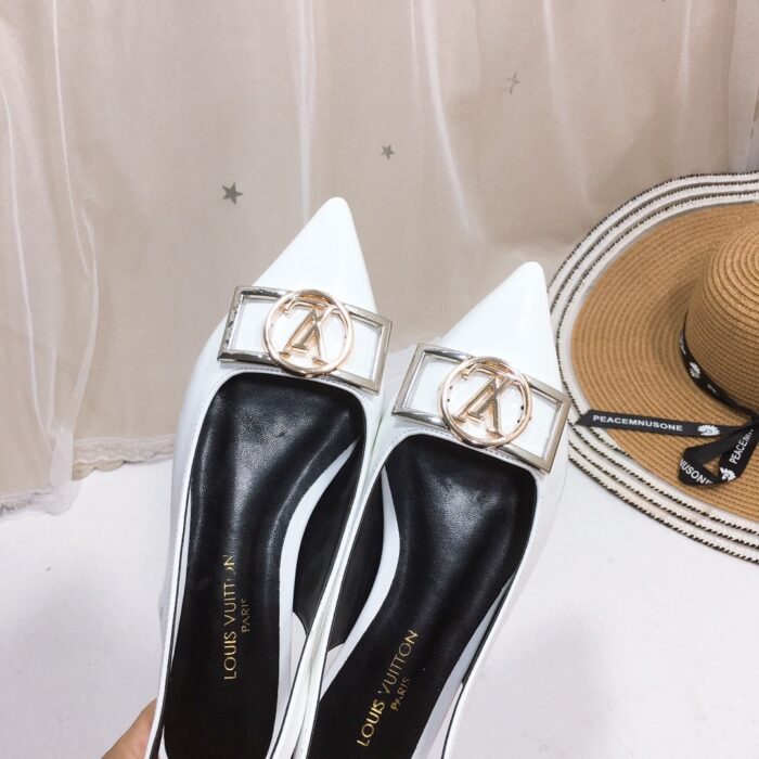Alternative view of LOUIS VUITTON INSIDER FLAT BALLERINA WHITE 1A672Q