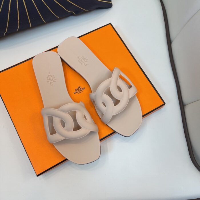 Alternative view of HERMES ALOHA SANDAL NUDE