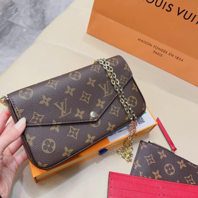 Alternative view of LOUIS VUITTON FELICIE POCHETTE BAG 21CM M81896