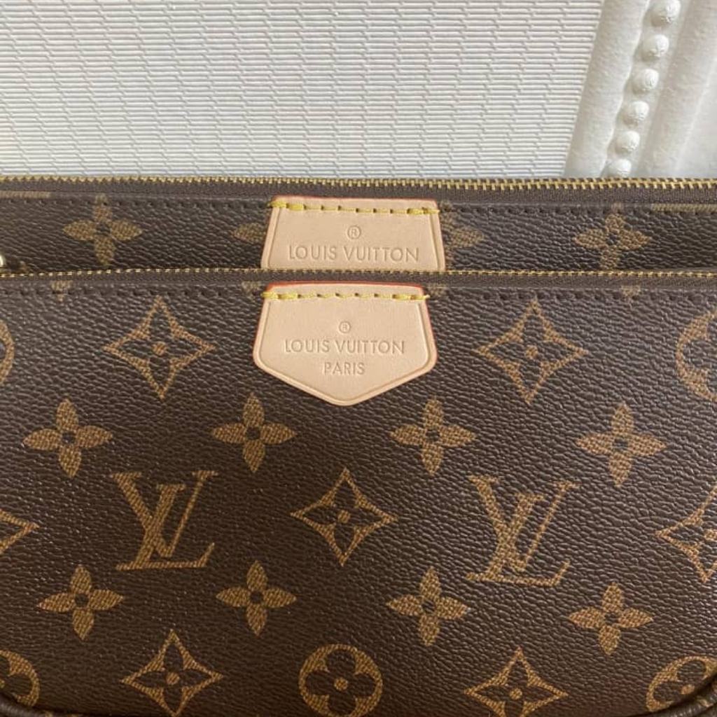 Louis Vuitton Multi Pochette Accessoires Monogram Canvas Brown 24Cm - Image 3