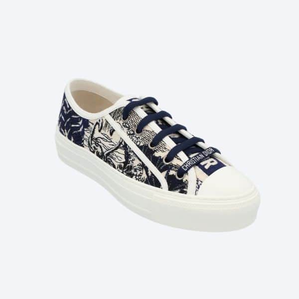 DIOR WALK’N’ EMBROIDERED COTTON WITH GOOSE BLUE