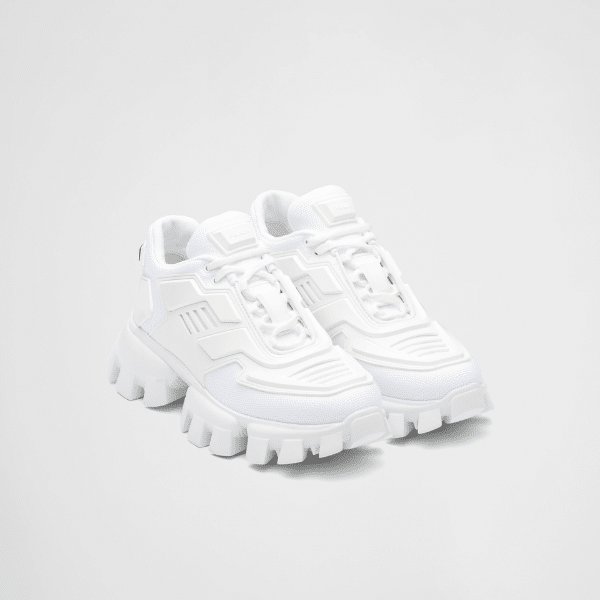 PRADA CLOUDBUST THUNDER SNEAKERS WHITE 1E819L3KR2F0009F050